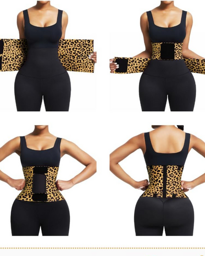 Cinto para Modelar a Cintura com Enrolamento Triplo