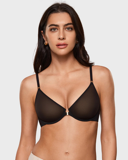 Soutien Transparente com Fecho à Frente (2X1 OFERTA GRÁTIS)