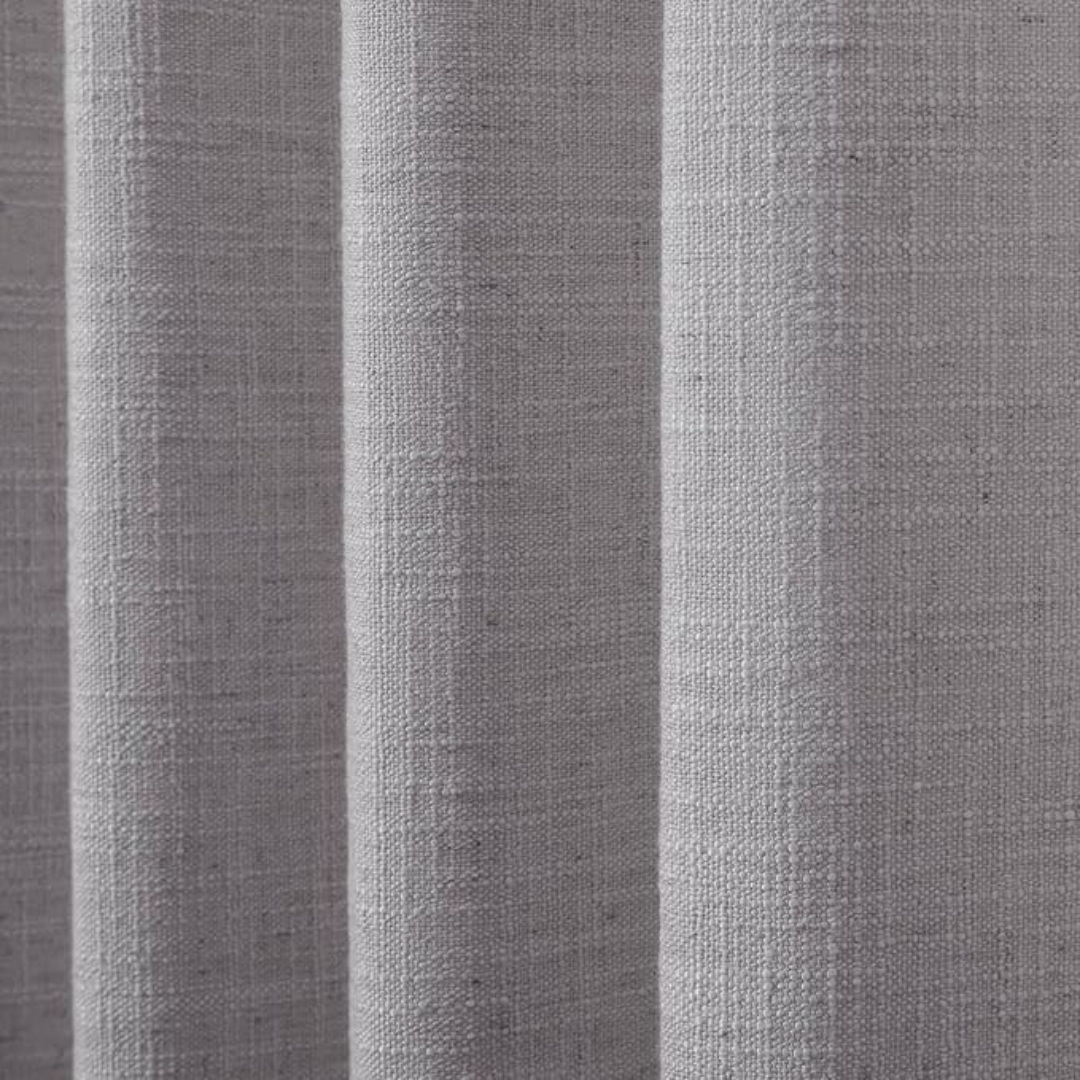 Cortina de Camada Dupla com Bloqueio de Luz e Design Moderno (Dimensões 213 cm de comprimento x 81 cm de largura)