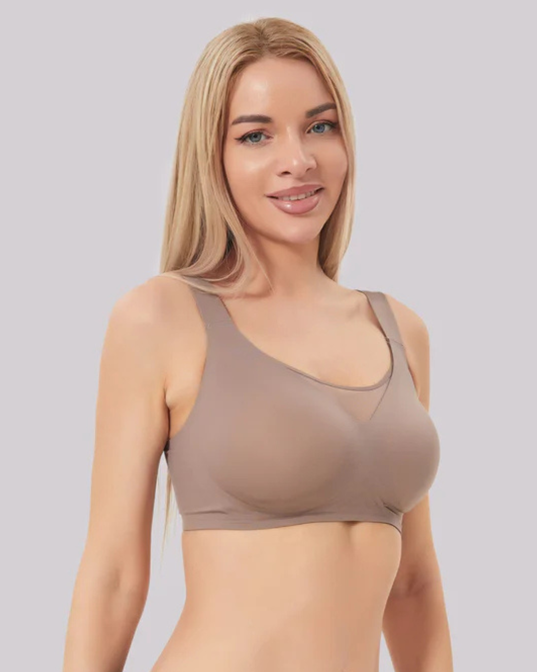 Soutien com Aros, Malha Transparente e Apoio Confortável (OFERTA 2X1)