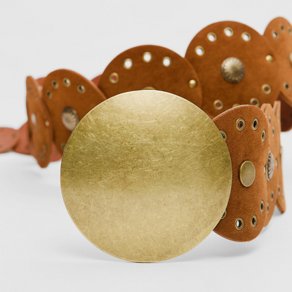 Cinto largo moderno estilo boémio para mulher