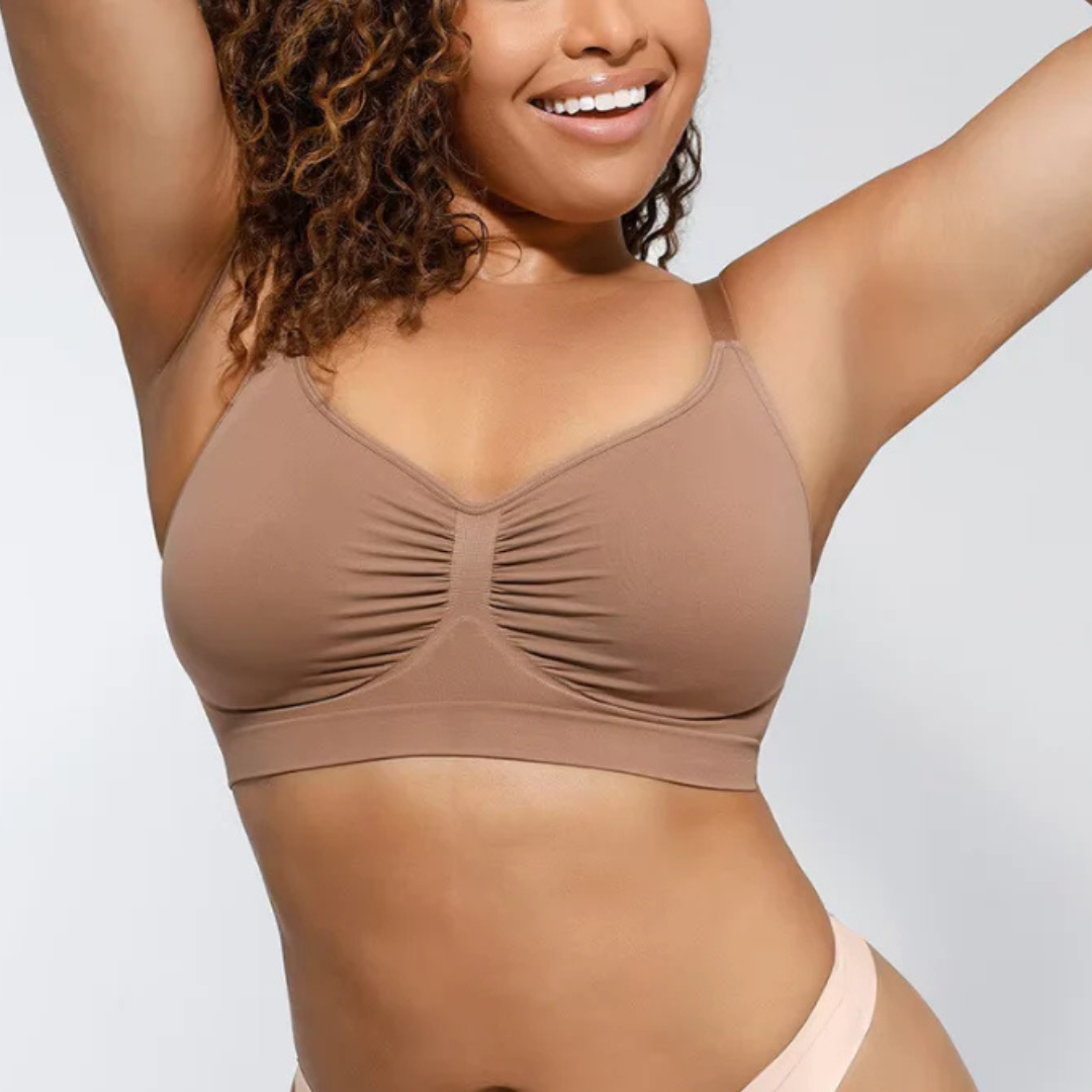 Soutien Modelador Feminino Sem Aros, Sem Enchimento e Com Cobertura Total (OFERTA 2X1)