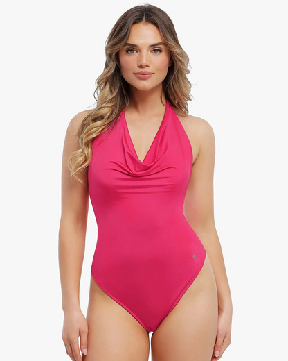 Body Modelador com Decote Solto e Controlo da Barriga para um Realce Elegante da Figura