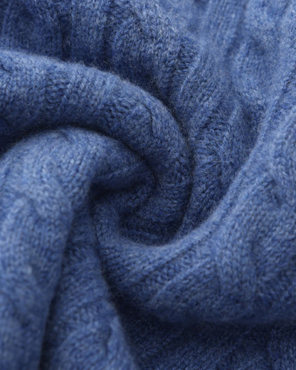 Camisola de Malha com Meio Fecho para Homem