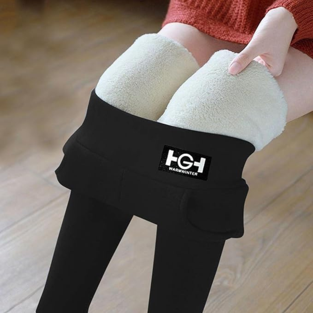 Calças Thermo Slim Fit com bolsos para mulher (EM PROMOÇÃO 2X1)