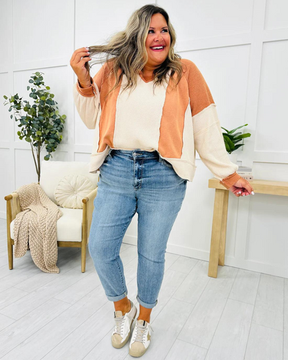 Calças de ganga de cintura média