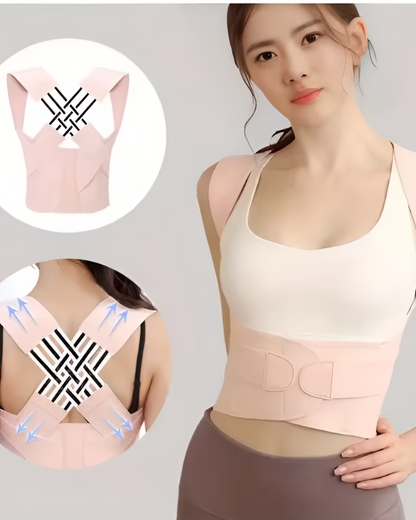 Corretor ergonómico para correção da postura das costas