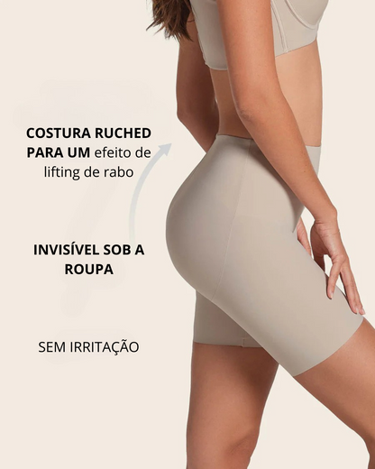 Calções Modeladores de Cintura Média com Cintura Subida e Reforço de Nádegas (OFERTA 2X1)