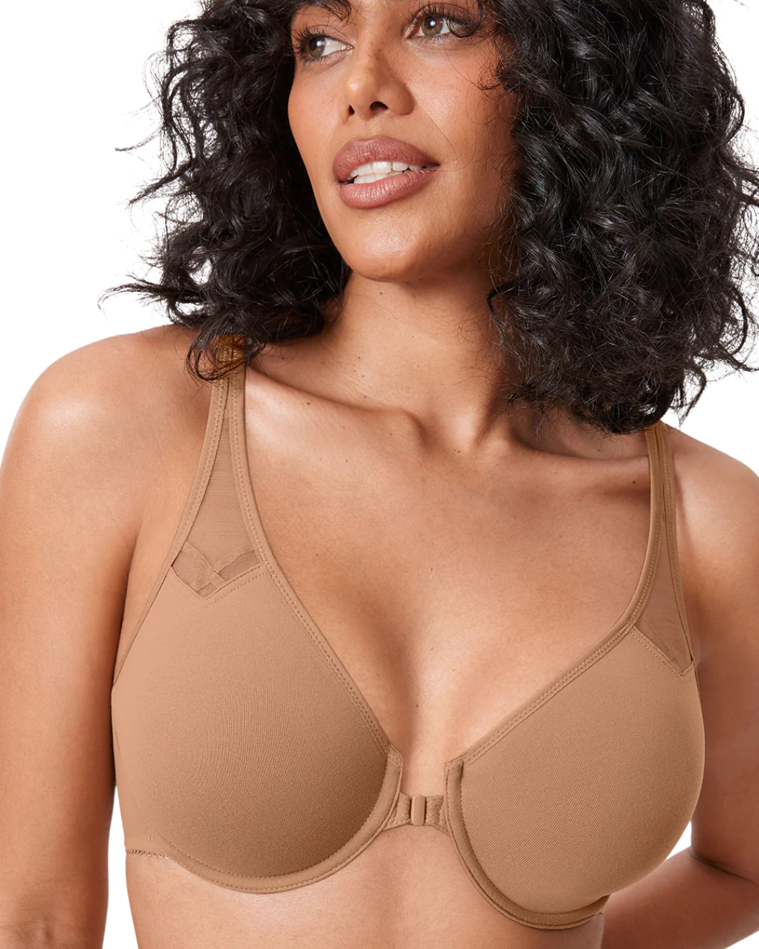 Soutien Sem Forro com Fecho à Frente