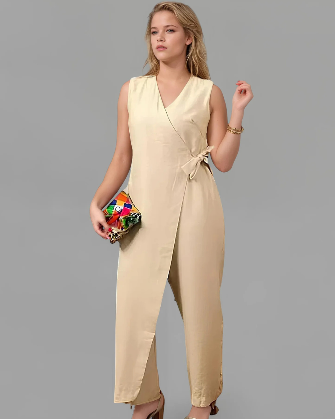 Macacão de linho leve