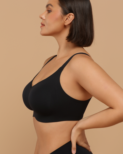 Soutien de Malha com Decote Profundo e Esculpido (OFERTA 2X1)