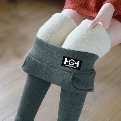 Calças Thermo Slim Fit com bolsos para mulher (EM PROMOÇÃO 2X1)