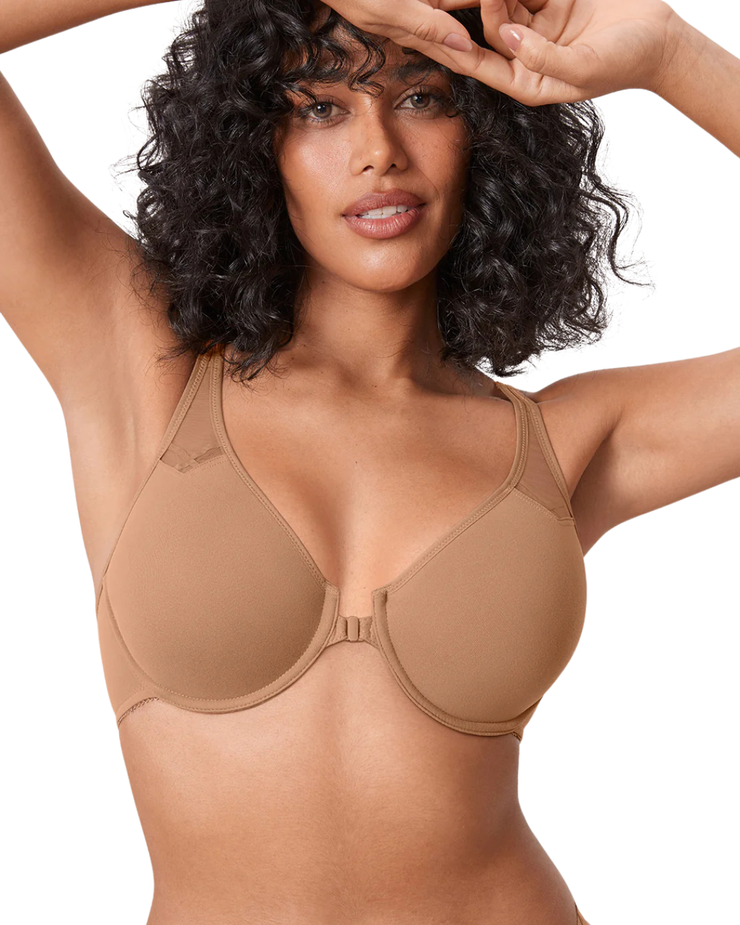 Soutien Sem Forro com Fecho à Frente