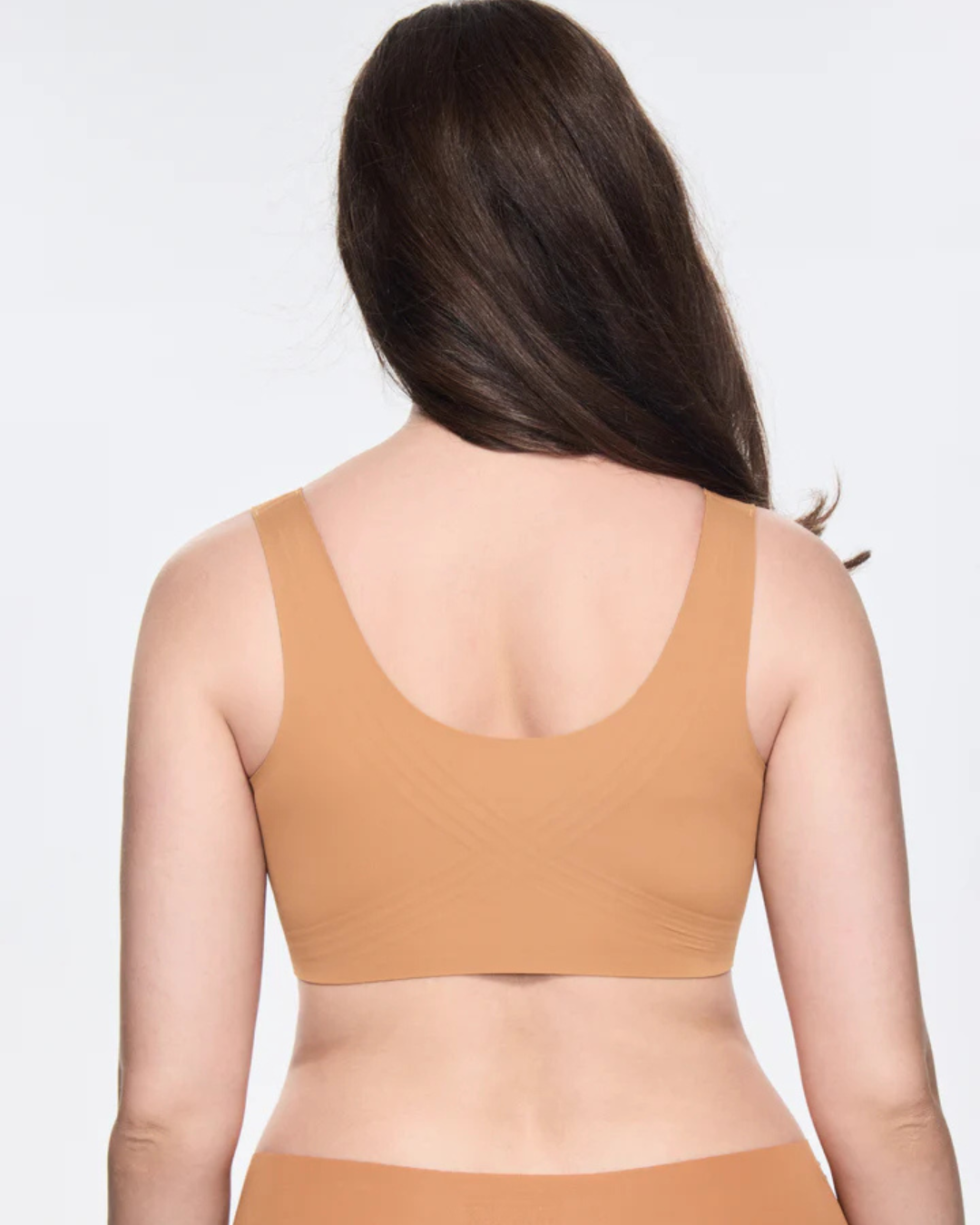 Soutien Sem Costuras para Mulher com Cobertura Total e Efeito Push-Up, Sem Aro, Ideal para o Dia a Dia. (OFERTA 2X1)