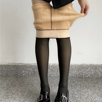 Perneiras Térmicas de Mulher com Efeito Pele