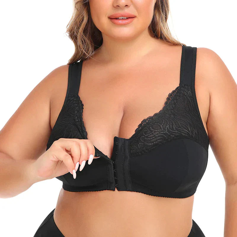 Soutien de renda com fecho frontal