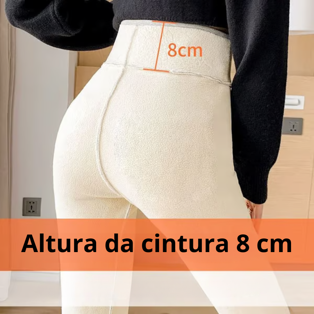 Calças Thermo Slim Fit com bolsos para mulher (EM PROMOÇÃO 2X1)