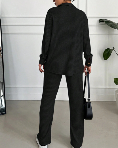 Conjunto Sabrina Quente e Elegante.