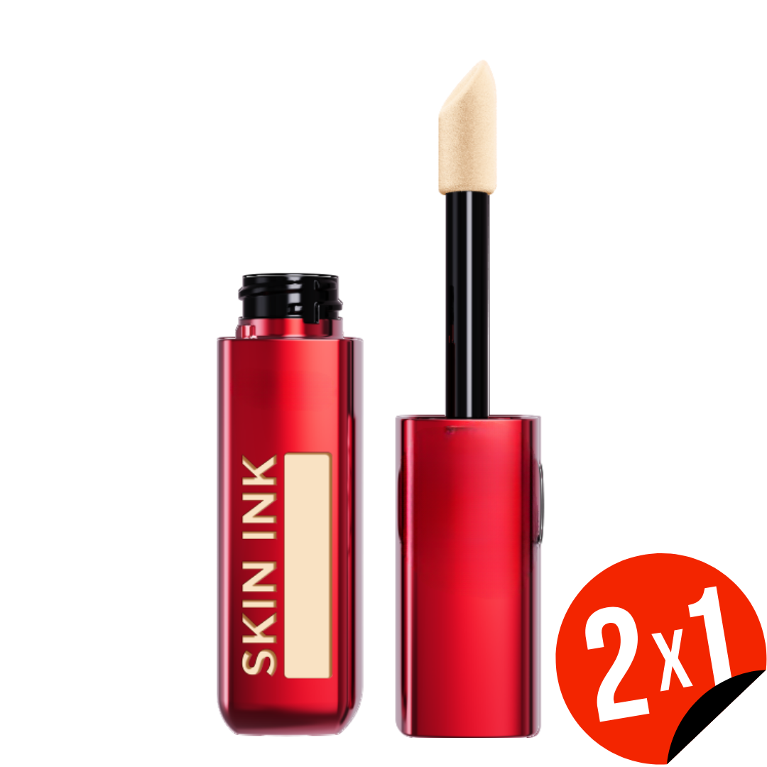 Base de maquilhagem que cuida da sua pele e dura 48 horas sem manchar (EM PROMOÇÃO 2X1)