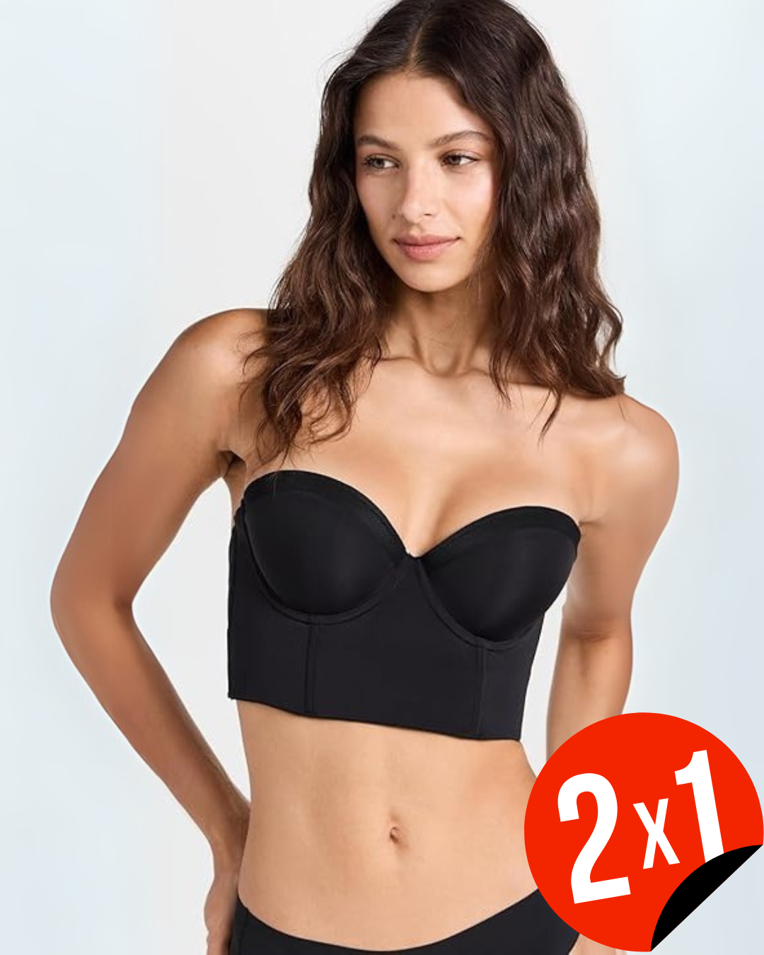 Soutien Baixo com Efeito Invisível, Realce Natural e Conforto Total (OFERTA 2X1 )